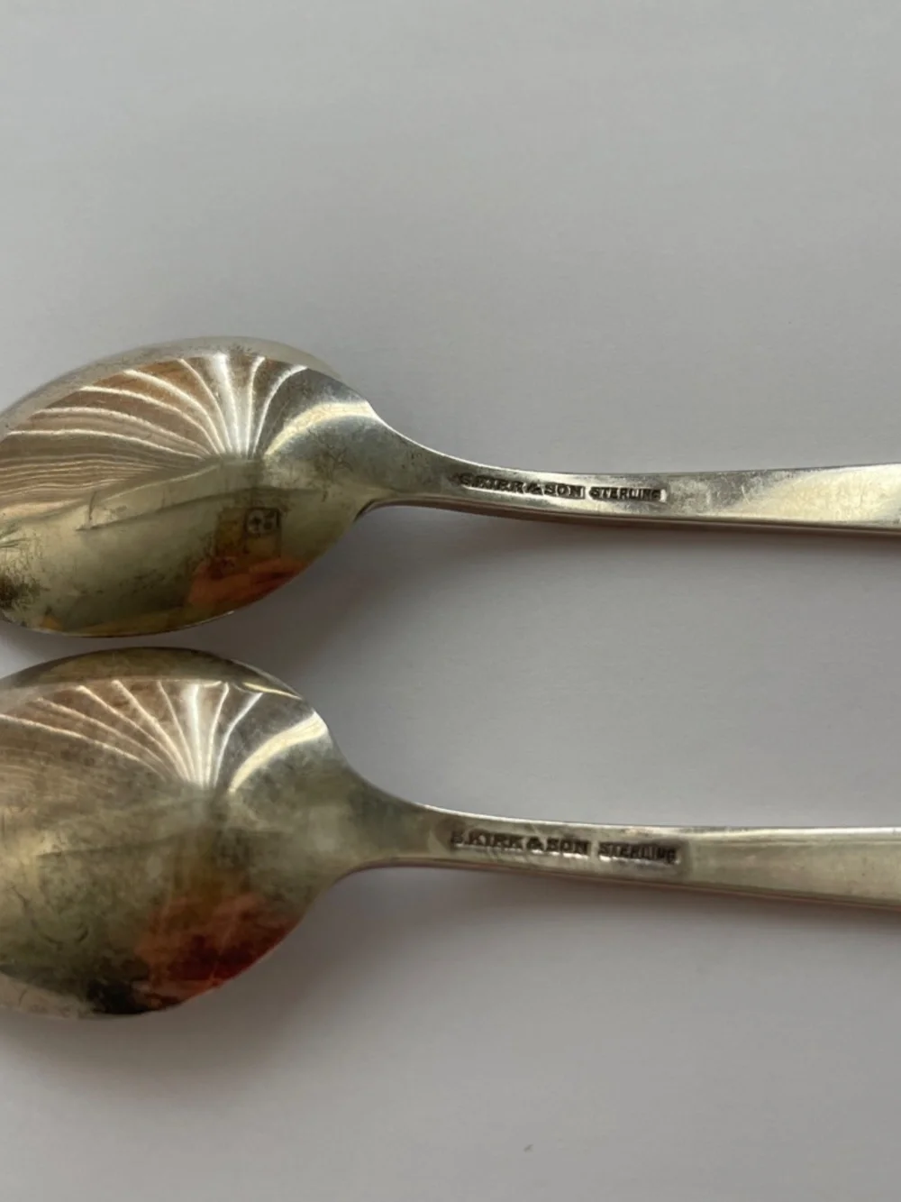2 Skylark by S. Kirk & Son Sterling Silver Spoons 6 5/8
